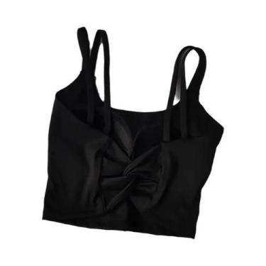 Imagem de Sutiã Esportivo Feminino Push up Para Fitness, Yoga E Academia Com Alç