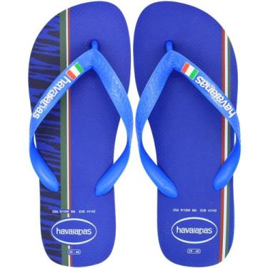 Imagem de Chinelo De Dedo Havainas Top Nations I Masculino - Havaianas, Azul, 39