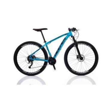 Imagem de Bicicleta Aro 29 Deeper Alumínio 21 Marchas City Tour, Azul, Celeste, 