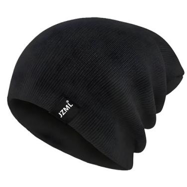 Imagem de Gorro De Inverno Tricotado Unissex Em Várias Cores Com Etiqueta Decora
