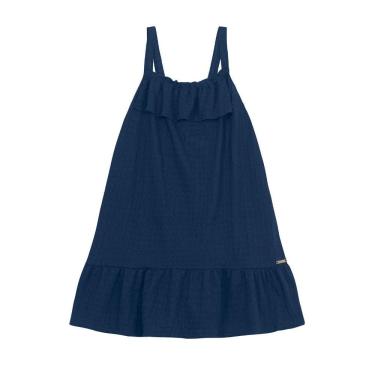 Imagem de Vestido infantil menina com babado Brandili