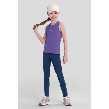 Imagem de Calça legging infantil menina em poliamida Brandili Active