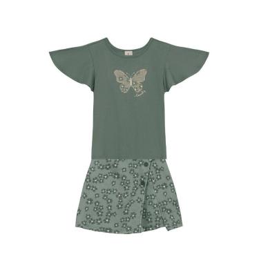 Imagem de Conjunto infantil menina de borboleta Brandili