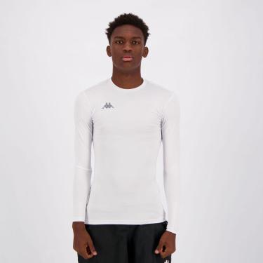 Imagem de Camiseta Kappa Térmica Grip Manga Longa Masculina-Masculino