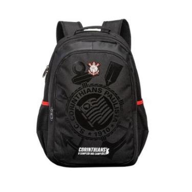 Imagem de Mochila Esportiva Futebol Escolar Corinthians Poderoso Timão Oficial-Unissex