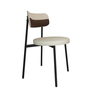Imagem de Cadeira Kyta Fixa com 4 Pés 50 X 44,7 X 83,8 Cm com 1 Unidade - Metali