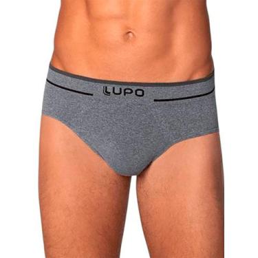 Imagem de Cueca Slip Lupo 00624-003 Adulto Sem Costura Poliamida T. P/GG, M, 800