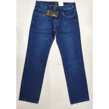 Imagem de Calça Jeans Zoomp Tradicional Original 100% Algodão, Azul, 38
