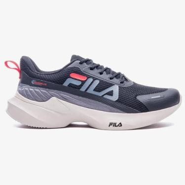 Imagem de Tênis Fila Progress Lite Masculino Preto Vermelho, 39