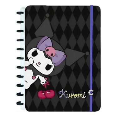 Imagem de Caderno Inteligente Kuromi Grande 80 Folhas CIGD4383 - CI