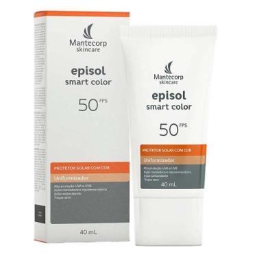 Imagem de Protetor Solar Uniformizador Facial com Cor Mantecorp Skincare Episol 
