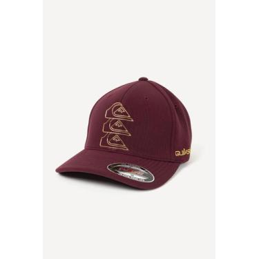 Imagem de BONE CHROME THREE LOGO VINHO Tamanho: MCor:Vinho - Quiksilver, M, Vinh
