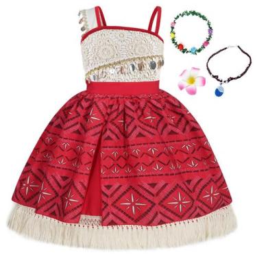 Imagem de Vestido de princesa COTRIO Ocean Adventure Halloween Cotrio 4T