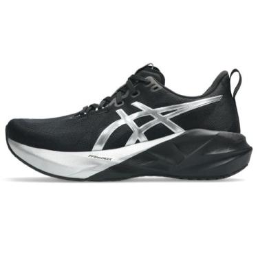 Imagem de Tênis ASICS Novablast 5 Platinum - Feminino - Prata/Preto, 39