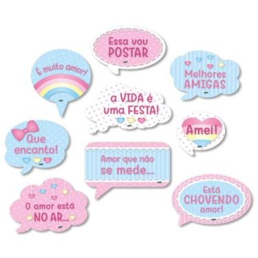 Imagem de Kit Placas Chuva de Amor - Festcolor