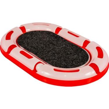 Imagem de Brinquedo Para Gatos Pista Cat Gp Oval 6 Partes com arranhador central
