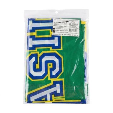Imagem de Bandeira Tecido Brasil Coração 50x70cm Sem Haste