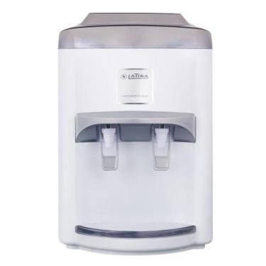 Imagem de Purificador de água gelada latina compressor pa355 branco e fumê 220v 