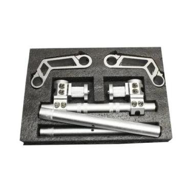 Imagem de Guidão Ajustável CNC De 7/8" (22mm) Para Motocicletas 125cc, Pit Bikes