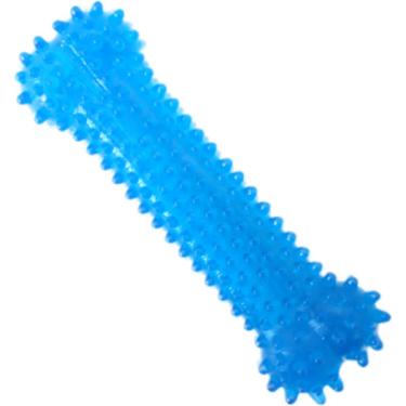 Imagem de Brinquedo Odontopet Osso Dental Bone Azul para Cães - Tam. P