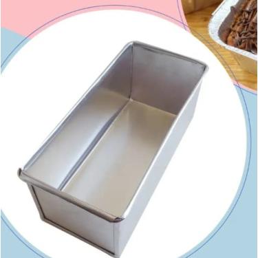 Imagem de Forma Para Bolo Fatia Na Marmita 30x10x10cm - 1 Pç Aluminio