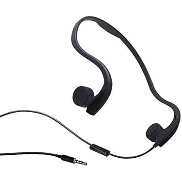 Imagem de Fones De Ouvido Com Fio De Ouvido Com Fio Bluetooth (3,5 Mm), Esportes Ao Ar Livre Fone De Redução De Ruído De Fones De Ouvido Esportivos Com Microfone Para Corrida, Espor(Color:Black)