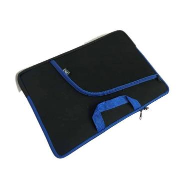 Imagem de Case Bolsa Pasta Para Notebook  15.6 Azul Neoprene Maleta