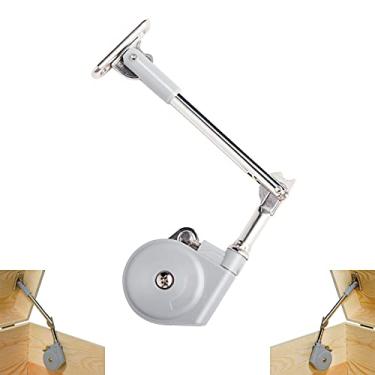 Imagem de Dobradiças de caixa de brinquedo com fechamento suave – Dobradiças de suporte de tampa APFFSY, dobradiças de fechamento suave de segurança para caixa de brinquedos no peito, dobradiças de fechamento lento, suporte de tampa, fechamento suave, abertura de 105 graus (pacote com 1)