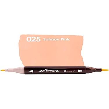 Imagem de Marcador Permanente Dual Marker, Bismark, PK0206D1025, Salmon Pink