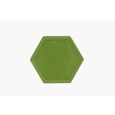 Imagem de BANDEJA SEXTAVADA 18X20,5 CM - VERDE OLIVA - MILITAR - 1 unidade