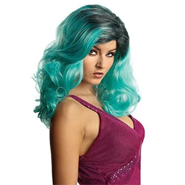 Imagem de Rubie's Peruca Deluxe Fame Monster, Verde, Tamanho Único, Verde, tamanho nico