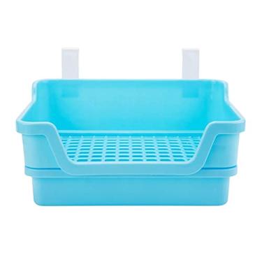 Imagem de Ioensy de Toalete para Hamster Treinador de Ninha Animais de Estimação, Azul