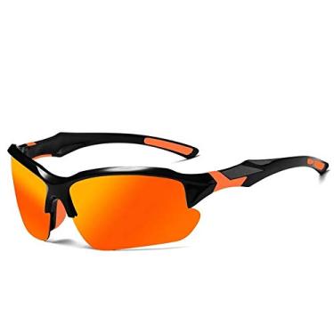 Imagem de Oculos de Sol Masculino Esportivo VIAHDA com Proteção uv400 Polarizados 9301 (C4)