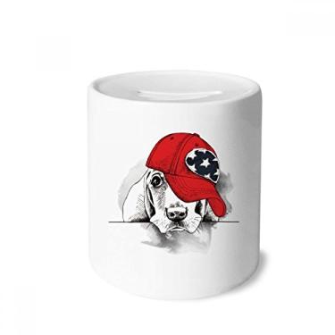 Imagem de DIYthinker Linda caixa de cerâmica com ilustração de roupas em aquarela para guardar dinheiro, porta-moedas, presente de cofrinho