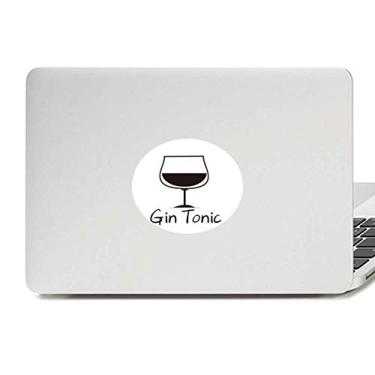 Imagem de Decalque de notebook com emblema de vinil para coquetel Tônico de Gin