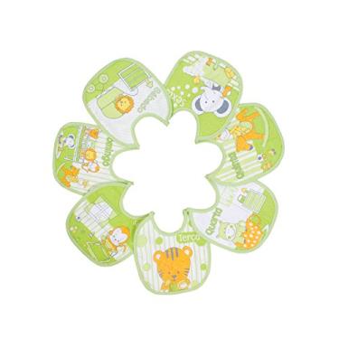 Imagem de Papi Textil Babador Semaninha Felpudo E Plastificado Papi Est 20Cm X 19Cm Contem 07 Un
