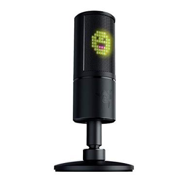 Imagem de Razer Seiren Emote – Microfone Streamer Compacto – Padrão de Gravação Supercardioide