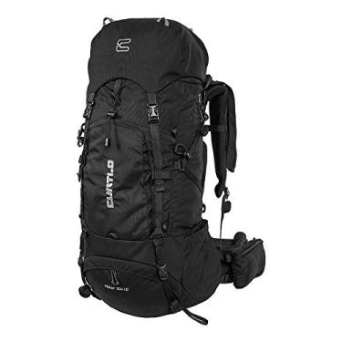 Imagem de Mochila Cargueira CURTLO Hiker 50+10L - Unissex - Tam. único, Cor Preto
