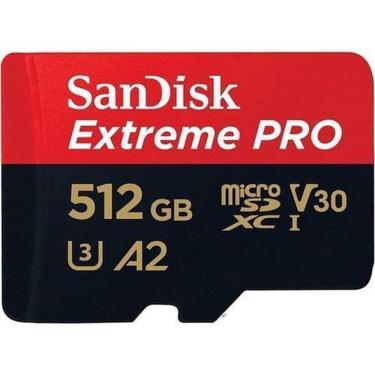 Imagem de Cartão Memória Extreme Pro Micro Sd Xc 512Gb 200Mb/S