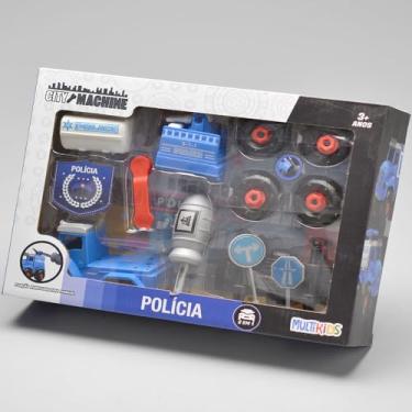 Imagem de City Machine Polícia 2 Em 1-2 Modelos Sortidos - BR1699