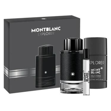 Imagem de Perfume Kit Montblanc Explorer Edp 100ml 7 5ml Desodorante Em Bastão 7
