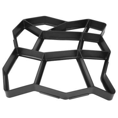 Imagem de moldagem de pedra de passarela,Molde de pedra de piso diy, pedra de piso de pavimentação, molde de cimento de pavimentação ao ar livre para pátio de gramado caminho de jardim caminhada pavimentadora