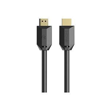 Imagem de Cabo HDMI HP Preto 3Metros 2.0 DHC-HD01 BK - High-Speed, resolução 4K e 3840x2160 taxa de transmissão 18Gbps - 8WW91AA