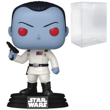Imagem de POP Star Wars: Ahsoka - Boneco de vinil do Grande Almirante Thrawn Funko (incluído com caixa protetora compatível), multicolorido, 9,5 cm