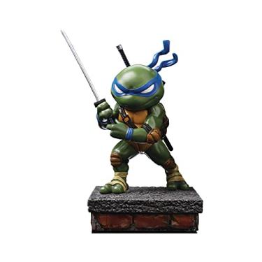 Imagem de San Diego Previews Exclusivo 2023 Teenage Mutant Ninja Turtles: Leonardo (Ver. 2) PX Minico Figure
