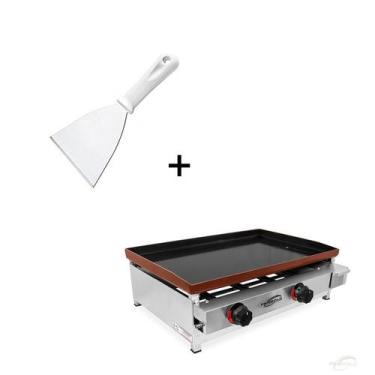 Imagem de Chapa Cachorro Quente Foodtruck Profissional Gas 60X40+Brind - Geral