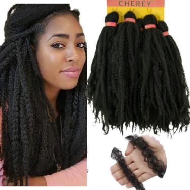 Imagem de Afro Twist Braids Cherey Cabelo Black Cacheado Dread 400gr - bbless, P