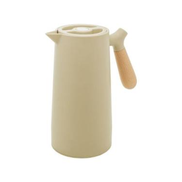 Imagem de Garrafa Térmica de Plástico Wolff Gourmet 1L Nórdica Verde Claro, 1L, 