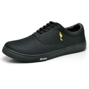 Imagem de Sapatênis Casual Polo Novo Top Tenis Urbano Fino Masculino - Polo Blu,