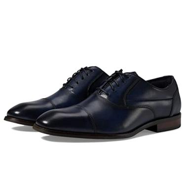 Imagem de STACY ADAMS Sapato Oxford masculino Kallum, Azul marino, 9.5 Wide